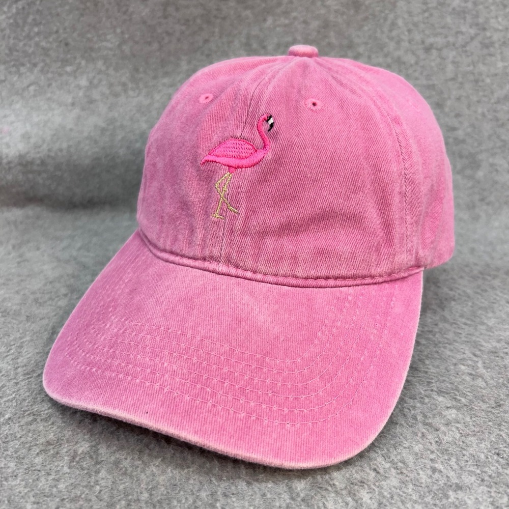 Embroidered Flamingo Womens Pink Unbranded Baseball Cap Adjustable OSFM